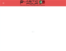 Tablet Screenshot of plasticfour.com
